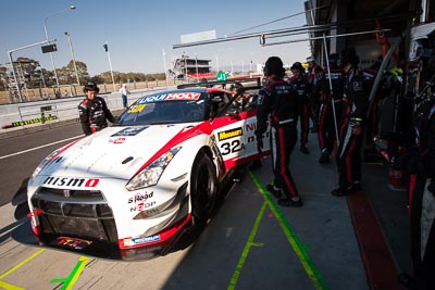 32;7-February-2014;Alex-Buncombe;Australia;Bathurst;Bathurst-12-Hour;Katsumasa-Cyio;NISMO-Athlete-Global-Team;NSW;New-South-Wales;Nissan-GT‐R-NISMO-GT3;Rick-Kelly;Wolfgang-Reip;auto;endurance;motorsport;racing;wide-angle