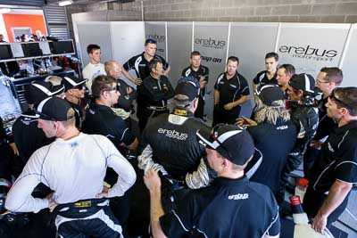 7-February-2014;Australia;Bathurst;Bathurst-12-Hour;Erebus-Motorsport;Erebus-Racing;NSW;New-South-Wales;atmosphere;auto;crew;endurance;garage;motorsport;racing;team;wide-angle