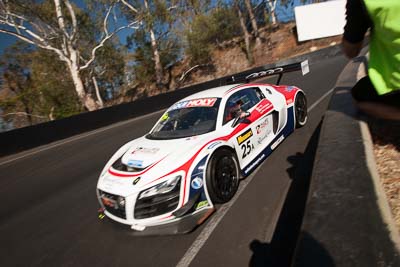 25;25;8-February-2014;Audi-R8-LMS-Ultra;Australia;Bathurst;Bathurst-12-Hour;Eric-Lux;Mark-Patterson;Markus-Winkelhock;NSW;New-South-Wales;United-Autosports;auto;endurance;motorsport;racing;wide-angle