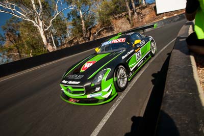 63;63;8-February-2014;Australia;Bathurst;Bathurst-12-Hour;Erebus-Motorsport;Erebus-Racing;Greg-Crick;Jack-LeBrocq;Mercedes‒Benz-SLS-AMG-GT3;NSW;New-South-Wales;Will-Davison;auto;endurance;motorsport;racing;wide-angle