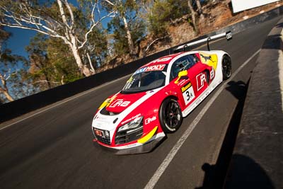 3;3;8-February-2014;Audi-R8-LMS-Ultra;Australia;Bathurst;Bathurst-12-Hour;Laurens-Vanthoor;NSW;New-South-Wales;Phoenix-Racing;Rahel-Frey;Rene-Rast;René-Rast;auto;endurance;motorsport;racing;wide-angle