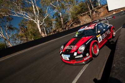 4;4;8-February-2014;Australia;Bathurst;Bathurst-12-Hour;Ben-Barker;Earl-Bamber;Grove-Motorsport;NSW;New-South-Wales;Porsche-997-GT3-Cup;Stephen-Grove;auto;endurance;motorsport;racing;wide-angle