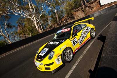 6;6;8-February-2014;Australia;Bathurst;Bathurst-12-Hour;Garth-Duffy;Michael-Hector;NSW;New-South-Wales;Porsche-997-GT3-Cup;Richard-Gartner;SAFE‒T‒STOP;Stewart-Kostera;auto;endurance;motorsport;racing;wide-angle