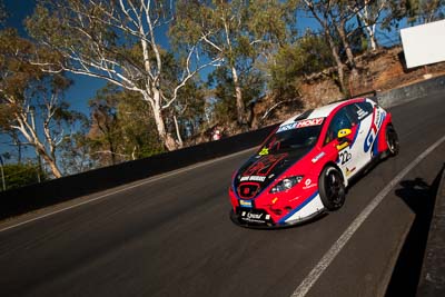 22;22;8-February-2014;Australia;Bathurst;Bathurst-12-Hour;GT-RadialRadio-Hauraki;Lewis-Scott;NSW;New-South-Wales;Richard-Billington;Seat-Leon-Supercopa;Stuart-Owers;auto;endurance;motorsport;racing;wide-angle