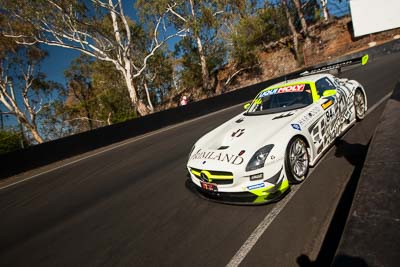 84;8-February-2014;Australia;Bathurst;Bathurst-12-Hour;HTP-Motorsport;Harold-Primat;Maximilian-Buhk;Mercedes‒Benz-SLS-AMG-GT3;NSW;New-South-Wales;Thomas-Jaeger;Thomas-Jäger;auto;endurance;motorsport;racing;wide-angle