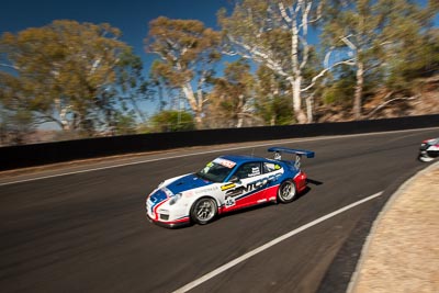 45;45;8-February-2014;Australia;Barton-Mawer;Bathurst;Bathurst-12-Hour;Duvashen-Padayachee;NSW;New-South-Wales;Porsche-997-GT3-Cup;Rencorp-Hyundai-Forklifts;Richard-Muscat;auto;endurance;motorsport;racing;wide-angle