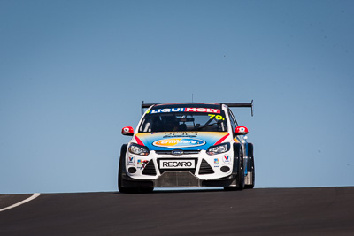 70;70;8-February-2014;Adam-Gowens;Australia;Bathurst;Bathurst-12-Hour;Garry-Jacobson;Grant-Denyer;MARC-Focus-GTC;NSW;New-South-Wales;auto;endurance;motorsport;racing;sky;super-telephoto