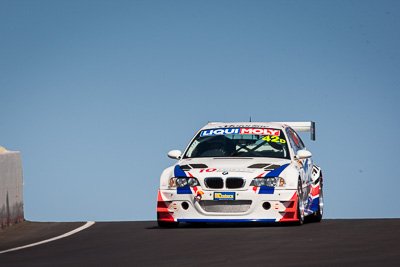 42;8-February-2014;Angus-Chapel;Anthony-Gilbertson;Australia;BMW-E46-GTR;Bathurst;Bathurst-12-Hour;Jason-Clements;Motorline-BMW;NSW;New-South-Wales;auto;endurance;motorsport;racing;sky;super-telephoto