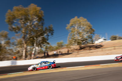 35;35;8-February-2014;Aaron-Zerefos;Andrew-Fisher;Australia;Bathurst;Bathurst-12-Hour;Indiran-Padayachee;NSW;New-South-Wales;Porsche-997-GT3-Cup;Ric-Shaw;SennheiserRentcorp-ForkliftsFiji-Water;auto;endurance;motorsport;racing;sky;wide-angle