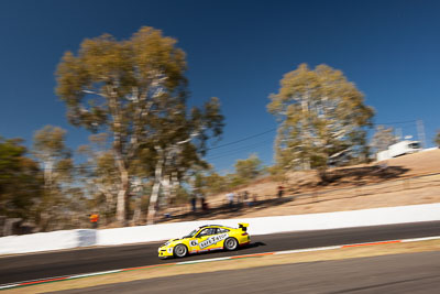 6;6;8-February-2014;Australia;Bathurst;Bathurst-12-Hour;Garth-Duffy;Michael-Hector;NSW;New-South-Wales;Porsche-997-GT3-Cup;Richard-Gartner;SAFE‒T‒STOP;Stewart-Kostera;auto;endurance;motorsport;racing;sky;wide-angle