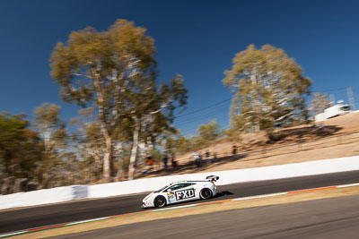 99;8-February-2014;Australia;Bathurst;Bathurst-12-Hour;Eric-Bana;Lamborghini-Gallardo-LP520;NSW;New-South-Wales;Peter-Hill;Racing-Incident;Simon-Middleton;auto;endurance;motorsport;racing;sky;wide-angle
