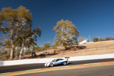 67;67;8-February-2014;Australia;Bathurst;Bathurst-12-Hour;Jeff-Lowrey;Jonathan-Venter;Motorsport-Services;NSW;New-South-Wales;Porsche-997-GT3-Cup;Tony-Richards;auto;endurance;motorsport;racing;sky;wide-angle