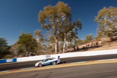 67;67;8-February-2014;Australia;Bathurst;Bathurst-12-Hour;Jeff-Lowrey;Jonathan-Venter;Motorsport-Services;NSW;New-South-Wales;Porsche-997-GT3-Cup;Tony-Richards;auto;endurance;motorsport;racing;sky;wide-angle