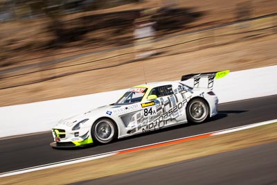 84;8-February-2014;Australia;Bathurst;Bathurst-12-Hour;HTP-Motorsport;Harold-Primat;Maximilian-Buhk;Mercedes‒Benz-SLS-AMG-GT3;NSW;New-South-Wales;Thomas-Jaeger;Thomas-Jäger;auto;endurance;motorsport;racing;telephoto