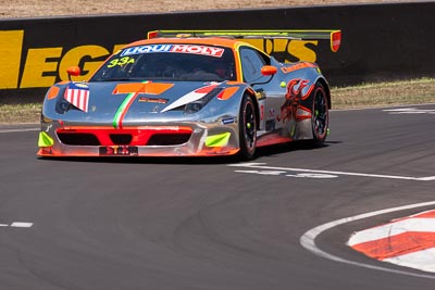 33;33;8-February-2014;Australia;Bathurst;Bathurst-12-Hour;Clearwater-Racing;Craig-Baird;Ferrari-458-Italia-GT3;Hiroshi-Hamaguchi;Matt-Griffin;Mok-Weng-Sun;NSW;New-South-Wales;auto;endurance;motorsport;racing;super-telephoto