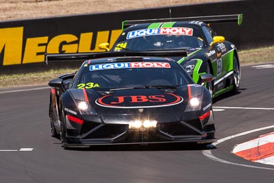 23;23;8-February-2014;Australia;Bathurst;Bathurst-12-Hour;David-Russell;JBS-Swift;Lamborghini-Gallardo-LP560‒4;NSW;New-South-Wales;Peter-Kox;Roger-Lago;auto;endurance;motorsport;racing;super-telephoto