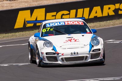 67;67;8-February-2014;Australia;Bathurst;Bathurst-12-Hour;Jeff-Lowrey;Jonathan-Venter;Motorsport-Services;NSW;New-South-Wales;Porsche-997-GT3-Cup;Tony-Richards;auto;endurance;motorsport;racing;super-telephoto