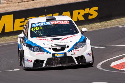 66;8-February-2014;Australia;Bathurst;Bathurst-12-Hour;Danny-Stutterd;Guy-Stewart;Michael-Driver;Motorsport-Services;NSW;New-South-Wales;Seat-Leon-Supercopa;auto;endurance;motorsport;racing;super-telephoto