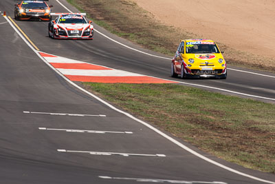 96;8-February-2014;Australia;Bathurst;Bathurst-12-Hour;Fiat-Abarth-500;Fiat-Abarth-Motorsport;Gregory-Hede;Luke-Youlden;Mike-Sinclair;NSW;New-South-Wales;Paul-Gover;auto;endurance;motorsport;racing;super-telephoto