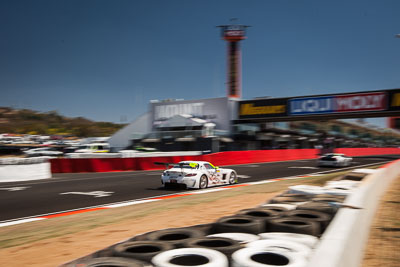 84;8-February-2014;Australia;Bathurst;Bathurst-12-Hour;HTP-Motorsport;Harold-Primat;Maximilian-Buhk;Mercedes‒Benz-SLS-AMG-GT3;NSW;New-South-Wales;Thomas-Jaeger;Thomas-Jäger;auto;endurance;motion-blur;motorsport;racing;sky;wide-angle