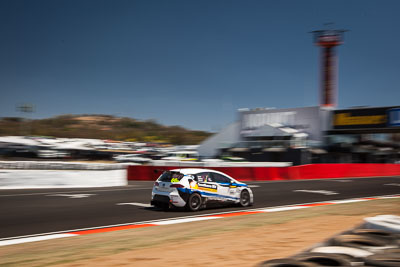 66;8-February-2014;Australia;Bathurst;Bathurst-12-Hour;Danny-Stutterd;Guy-Stewart;Michael-Driver;Motorsport-Services;NSW;New-South-Wales;Seat-Leon-Supercopa;auto;endurance;motion-blur;motorsport;racing;sky;wide-angle