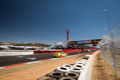 6;6;8-February-2014;Australia;Bathurst;Bathurst-12-Hour;Garth-Duffy;Michael-Hector;NSW;New-South-Wales;Porsche-997-GT3-Cup;Richard-Gartner;SAFE‒T‒STOP;Stewart-Kostera;auto;endurance;motion-blur;motorsport;racing;sky;wide-angle