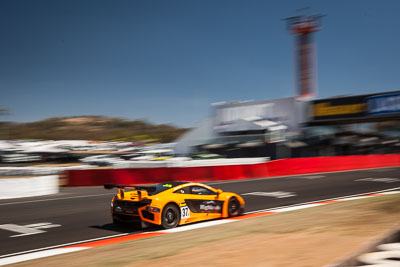 37;37;8-February-2014;Andrew-Kirkaldy;Australia;Bathurst;Bathurst-12-Hour;Klark-Quinn;McLaren-MP4‒12C;NSW;New-South-Wales;Shane-Van-Gisbergen;Tony-Quinn;Topshot;VIP-Racing;auto;endurance;motion-blur;motorsport;racing;sky;wide-angle