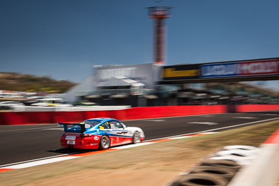 35;35;8-February-2014;Aaron-Zerefos;Andrew-Fisher;Australia;Bathurst;Bathurst-12-Hour;Indiran-Padayachee;NSW;New-South-Wales;Porsche-997-GT3-Cup;Ric-Shaw;SennheiserRentcorp-ForkliftsFiji-Water;auto;endurance;motion-blur;motorsport;racing;sky;wide-angle