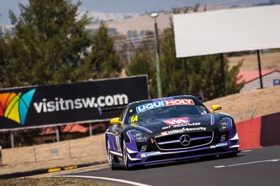 1;1;8-February-2014;Australia;Bathurst;Bathurst-12-Hour;Bernd-Schneider;Erebus-Motorsport;Erebus-Racing;Maro-Engel;Mercedes‒Benz-SLS-AMG-GT3;NSW;New-South-Wales;Nico-Bastian;Topshot;auto;endurance;motorsport;racing;super-telephoto