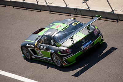 63;63;8-February-2014;Australia;Bathurst;Bathurst-12-Hour;Erebus-Motorsport;Erebus-Racing;Greg-Crick;Jack-LeBrocq;Mercedes‒Benz-SLS-AMG-GT3;NSW;New-South-Wales;Will-Davison;auto;endurance;motorsport;racing;telephoto