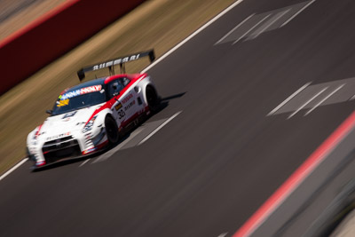 32;8-February-2014;Alex-Buncombe;Australia;Bathurst;Bathurst-12-Hour;Katsumasa-Cyio;NISMO-Athlete-Global-Team;NSW;New-South-Wales;Nissan-GT‐R-NISMO-GT3;Rick-Kelly;Wolfgang-Reip;auto;endurance;motion-blur;motorsport;racing;telephoto