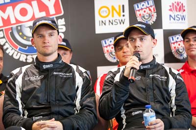 8-February-2014;Australia;Bathurst;Bathurst-12-Hour;Erebus-Motorsport;Erebus-Racing;NSW;New-South-Wales;Nico-Bastian;atmosphere;auto;endurance;media-centre;motorsport;portrait;press-conference;racing;telephoto