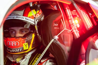 9-February-2014;Australia;Bathurst;Bathurst-12-Hour;Laurens-Vanthoor;NSW;New-South-Wales;Phoenix-Racing;Topshot;atmosphere;auto;endurance;in‒car;motorsport;portrait;racing;telephoto