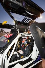 9-February-2014;Australia;Bathurst;Bathurst-12-Hour;Erebus-Motorsport;Erebus-Racing;NSW;New-South-Wales;Nico-Bastian;atmosphere;auto;endurance;in‒car;motorsport;portrait;racing;wide-angle