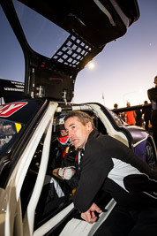 9-February-2014;Australia;Bathurst;Bathurst-12-Hour;Bernd-Schneider;Erebus-Motorsport;Erebus-Racing;NSW;New-South-Wales;Nico-Bastian;Topshot;atmosphere;auto;endurance;in‒car;motorsport;portrait;racing;wide-angle