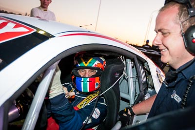 9-February-2014;Australia;Bathurst;Bathurst-12-Hour;Mark-Patterson;NSW;New-South-Wales;United-Autosports;atmosphere;auto;endurance;in‒car;motorsport;portrait;racing;wide-angle