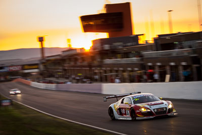 3;3;9-February-2014;Audi-R8-LMS-Ultra;Australia;Bathurst;Bathurst-12-Hour;Laurens-Vanthoor;NSW;New-South-Wales;Phoenix-Racing;Rahel-Frey;Rene-Rast;René-Rast;auto;endurance;motion-blur;motorsport;racing;sunrise;telephoto