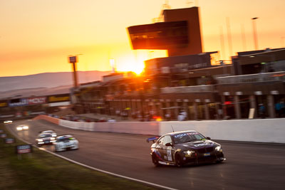 97;9-February-2014;Andre-Mortimer;Australia;BMW-M3-E92;Bathurst;Bathurst-12-Hour;Frank-Lyons;Michael-Lyons;Mortimer-Motorsports;NSW;New-South-Wales;Warwick-Mortimer;auto;endurance;motion-blur;motorsport;racing;sunrise;telephoto