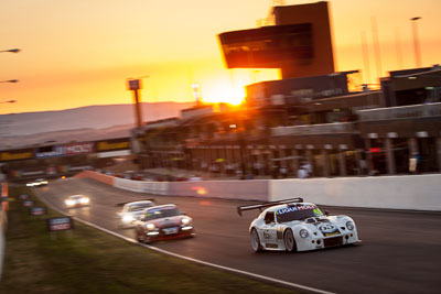 65;65;9-February-2014;Australia;Bathurst;Bathurst-12-Hour;Ben-Schoots;Daytona-Sportscar-Coupe;Jamie-Augustine;NSW;New-South-Wales;Paul-Freestone;auto;endurance;motion-blur;motorsport;racing;sunrise;telephoto