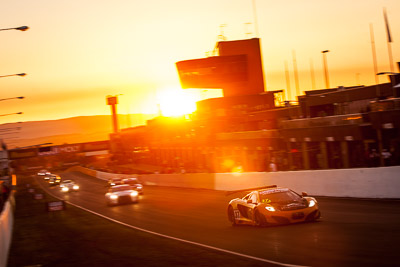 37;37;9-February-2014;Andrew-Kirkaldy;Australia;Bathurst;Bathurst-12-Hour;Klark-Quinn;McLaren-MP4‒12C;NSW;New-South-Wales;Shane-Van-Gisbergen;Tony-Quinn;VIP-Racing;auto;endurance;motion-blur;motorsport;racing;sunrise;telephoto