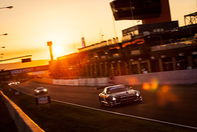 1;1;9-February-2014;Australia;Bathurst;Bathurst-12-Hour;Bernd-Schneider;Erebus-Motorsport;Erebus-Racing;Maro-Engel;Mercedes‒Benz-SLS-AMG-GT3;NSW;New-South-Wales;Nico-Bastian;auto;endurance;motorsport;racing;sunrise;telephoto