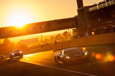 37;37;9-February-2014;Andrew-Kirkaldy;Australia;Bathurst;Bathurst-12-Hour;Klark-Quinn;McLaren-MP4‒12C;NSW;New-South-Wales;Shane-Van-Gisbergen;Tony-Quinn;Topshot;VIP-Racing;auto;endurance;motorsport;racing;sunrise;telephoto