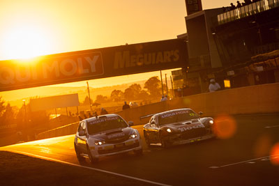 17;7;17;7;9-February-2014;Angus-Kennard;Australia;Bathurst;Bathurst-12-Hour;Daniel-Gaunt;Dean-Herridge;Ginetta-G50;John-ODowd;Karl-Reindler;Mark-Griffiths;Maximum-Motorsport;NSW;New-South-Wales;Spray-Booth-Services-Australia;Subaru-Impreza-WRX-STI;auto;endurance;motorsport;racing;sunrise;telephoto