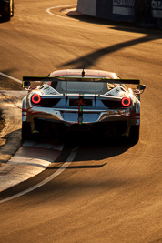 33;33;9-February-2014;Australia;Bathurst;Bathurst-12-Hour;Clearwater-Racing;Craig-Baird;Ferrari-458-Italia-GT3;Hiroshi-Hamaguchi;Matt-Griffin;Mok-Weng-Sun;NSW;New-South-Wales;auto;endurance;motorsport;racing;super-telephoto