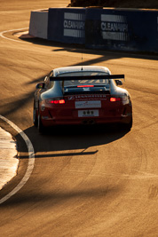 35;35;9-February-2014;Aaron-Zerefos;Andrew-Fisher;Australia;Bathurst;Bathurst-12-Hour;Indiran-Padayachee;NSW;New-South-Wales;Porsche-997-GT3-Cup;Ric-Shaw;SennheiserRentcorp-ForkliftsFiji-Water;auto;endurance;motorsport;racing;super-telephoto