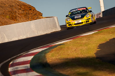 6;6;9-February-2014;Australia;Bathurst;Bathurst-12-Hour;Garth-Duffy;Michael-Hector;NSW;New-South-Wales;Porsche-997-GT3-Cup;Richard-Gartner;SAFE‒T‒STOP;Stewart-Kostera;auto;endurance;motorsport;racing;super-telephoto