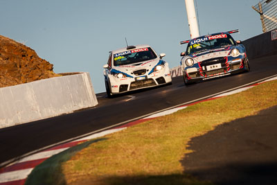 19;66;19;9-February-2014;Australia;Bathurst;Bathurst-12-Hour;Damien-Flack;Danny-Stutterd;Guy-Stewart;Michael-Driver;Motorsport-Services;NSW;New-South-Wales;Porsche-997-GT3-Cup;Rob-Smith;Rosche-Visper;Seat-Leon-Supercopa;Shane-Smollen;auto;endurance;motorsport;racing;super-telephoto