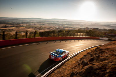 35;35;9-February-2014;Aaron-Zerefos;Andrew-Fisher;Australia;Bathurst;Bathurst-12-Hour;Indiran-Padayachee;NSW;New-South-Wales;Porsche-997-GT3-Cup;Ric-Shaw;SennheiserRentcorp-ForkliftsFiji-Water;auto;endurance;motorsport;racing;wide-angle