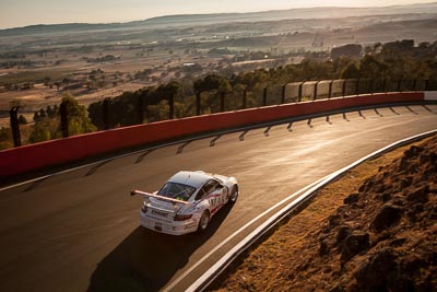 51;51;9-February-2014;Andrew-MacPherson;Australia;Bathurst;Bathurst-12-Hour;Ben-Porter;Garth-Walden;IMAKKWIKMIT;NSW;New-South-Wales;Porsche-911-GT3-Cup-S;auto;endurance;motorsport;racing;wide-angle