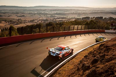 33;33;9-February-2014;Australia;Bathurst;Bathurst-12-Hour;Clearwater-Racing;Craig-Baird;Ferrari-458-Italia-GT3;Hiroshi-Hamaguchi;Matt-Griffin;Mok-Weng-Sun;NSW;New-South-Wales;auto;endurance;motorsport;racing;wide-angle